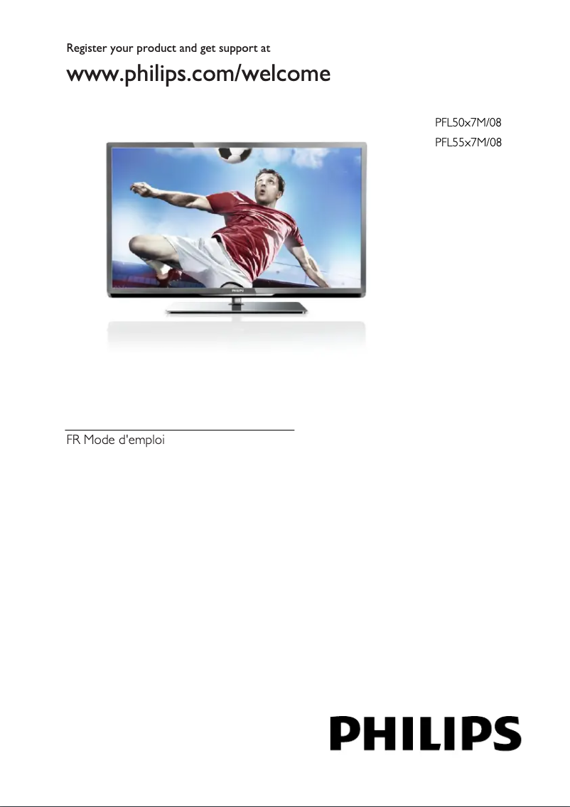 Imagen de la primera página del manual del dispositivo 32PFL5007M