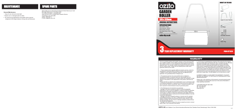 Imagen de la primera página del manual del dispositivo PSR-5732U