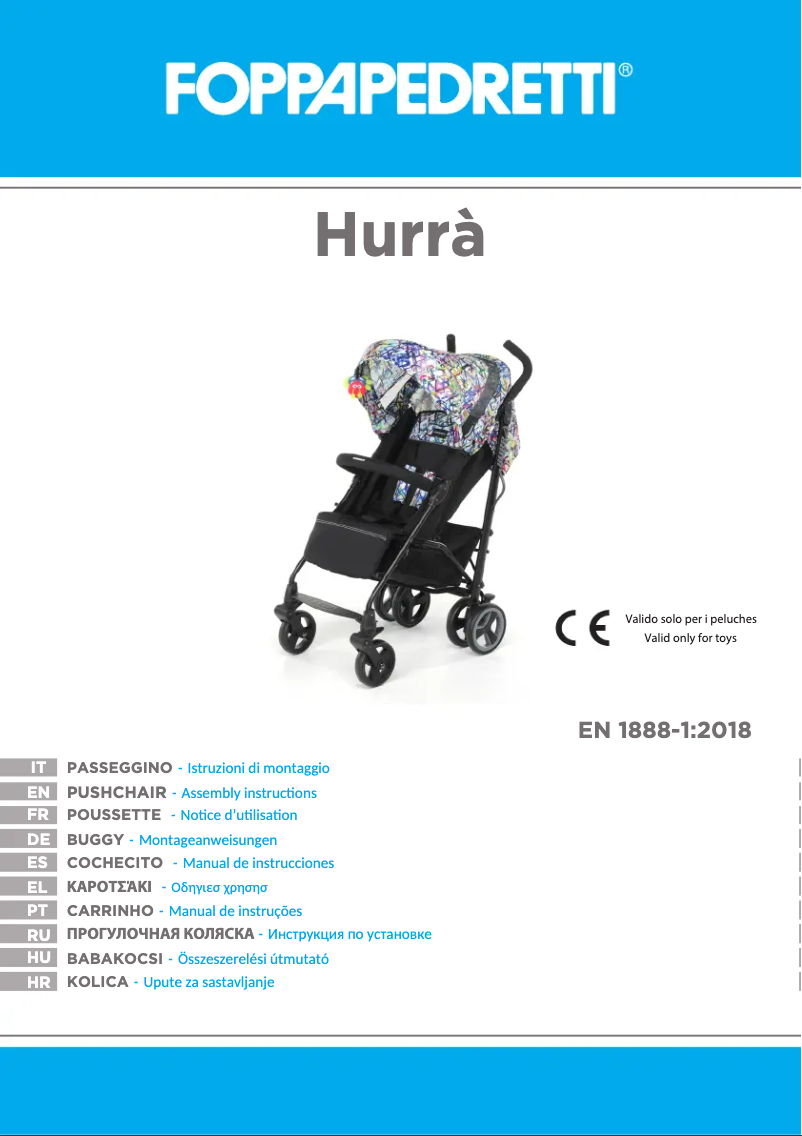 Página 1 del manual Manual de usuario Foppapedretti Hurrà