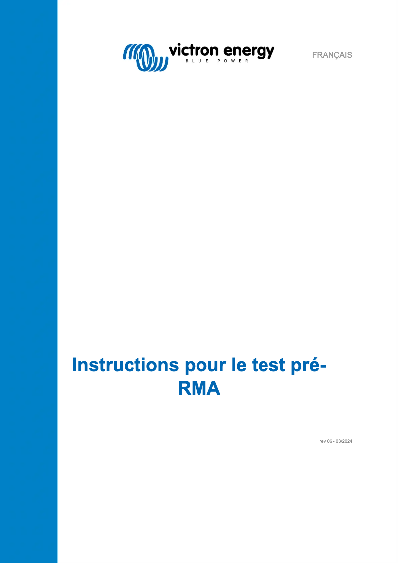 Imagen de la primera página del manual del dispositivo EasySolar