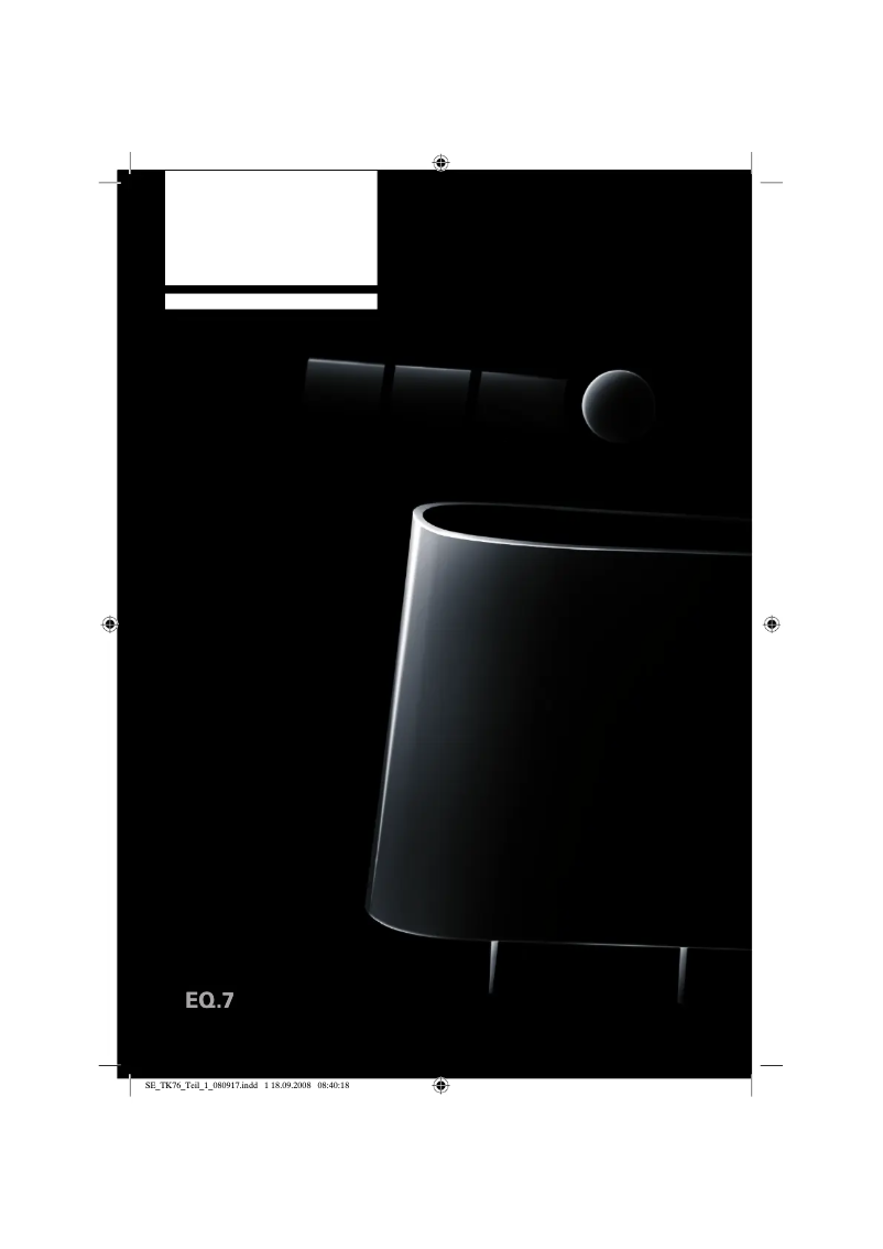 Página nº 1 - Manual de usuario Siemens TK76009