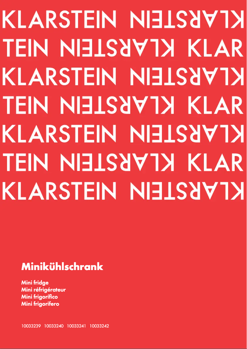 Página nº 1 - Manual de usuario Klarstein Mini 10033242