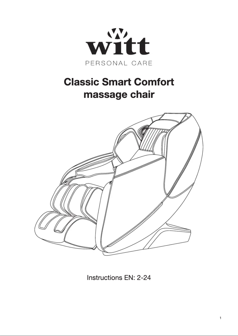 Imagen de la primera página del manual del dispositivo Classic Smart Comfort