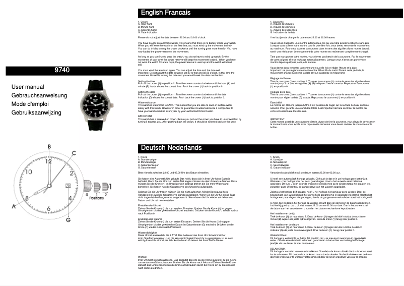 Página 1 del manual Manual de usuario Davis 9740