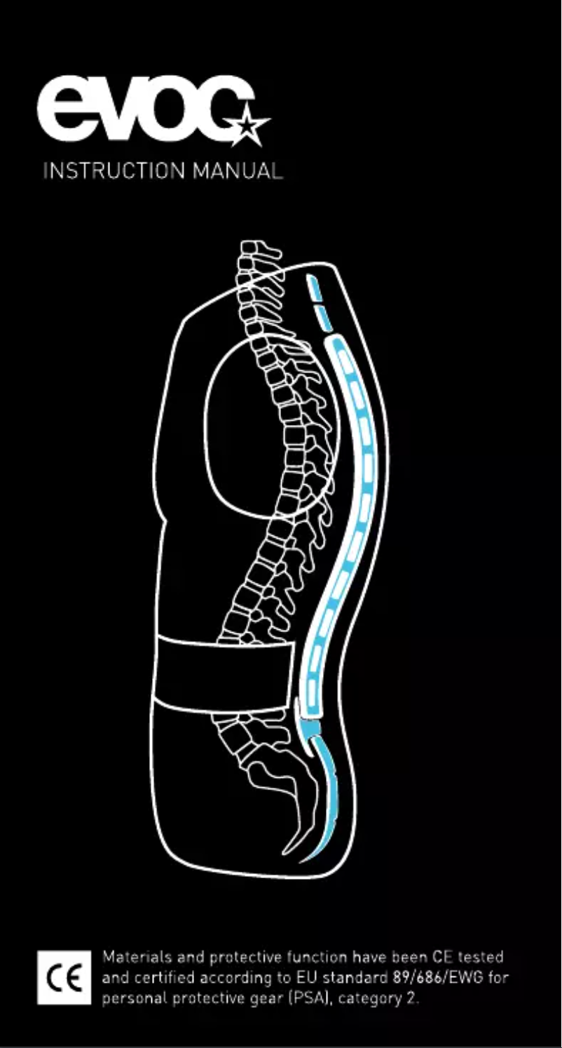 Página 1 del manual Manual de usuario EVOC PROTECTOR VEST