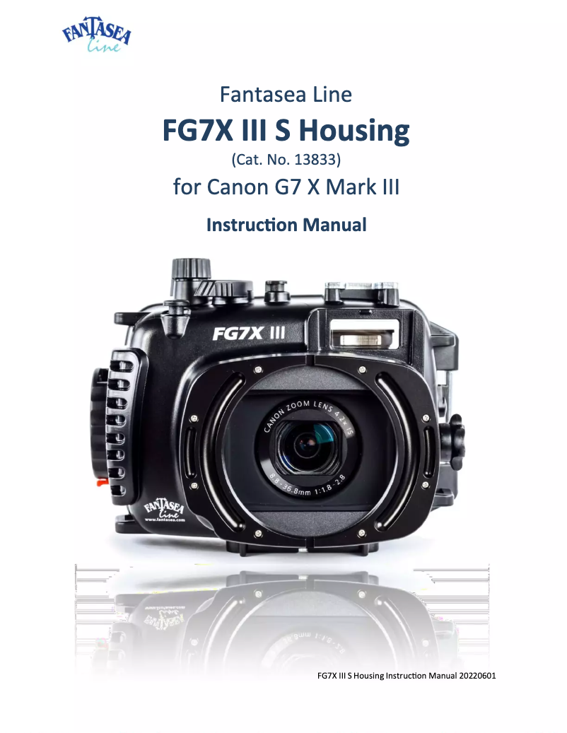 Imagen de la primera página del manual del dispositivo FG7X III S