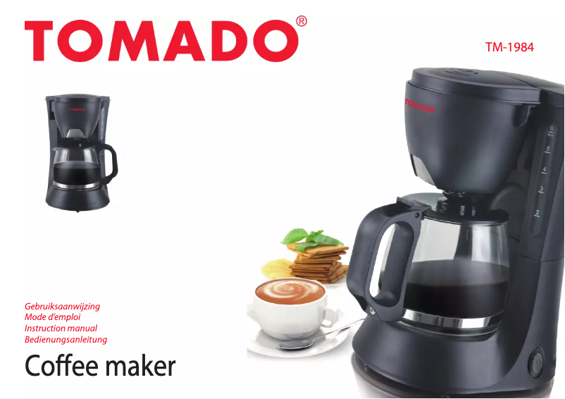 Página 1 del manual Manual de usuario Tomado TM-1984