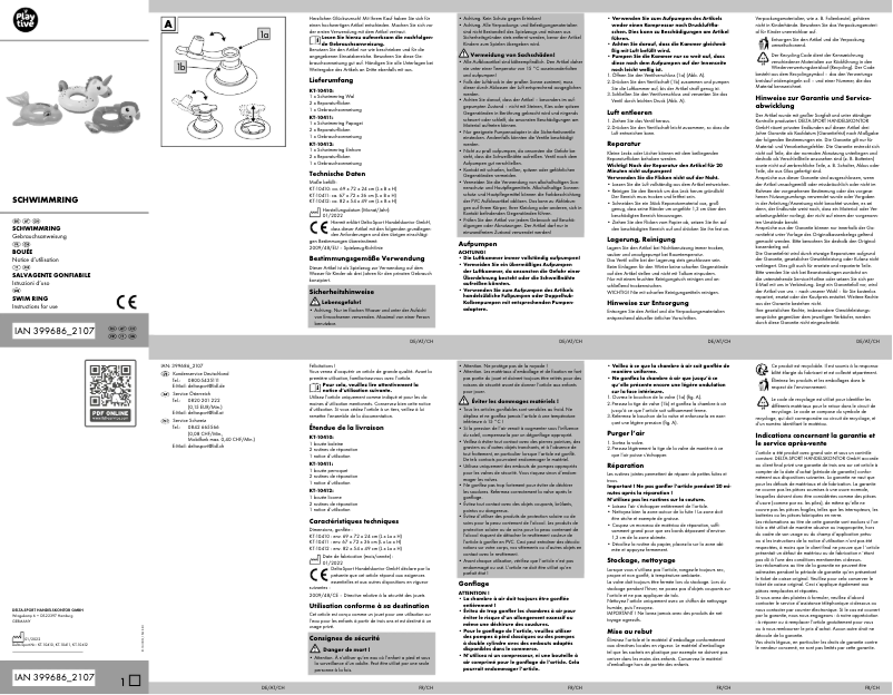 Imagen de la primera página del manual del dispositivo IAN 399686