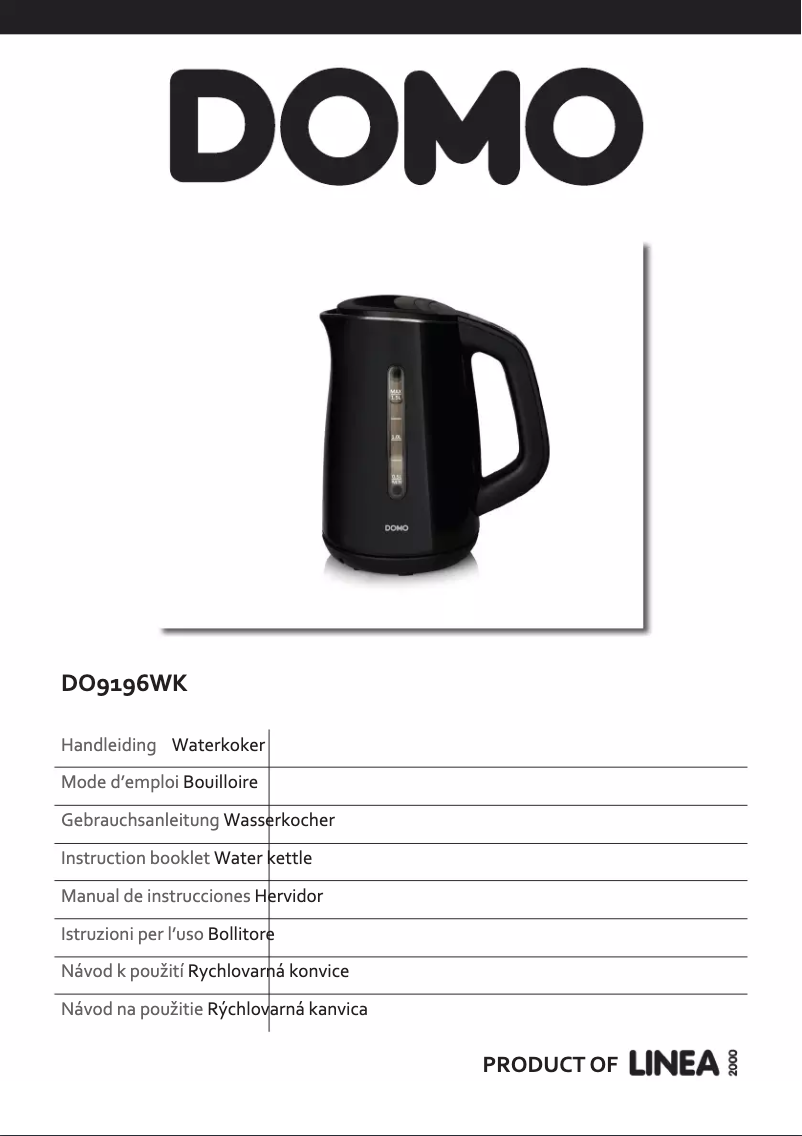 Página 1 del manual Manual de usuario Domo DO9196WK
