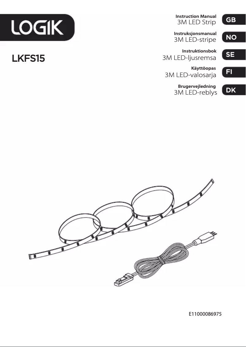 Imagen de la primera página del manual del dispositivo LKFS15