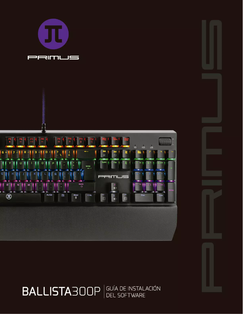 Página nº 1 - Manual de usuario Primus Ballista 300P