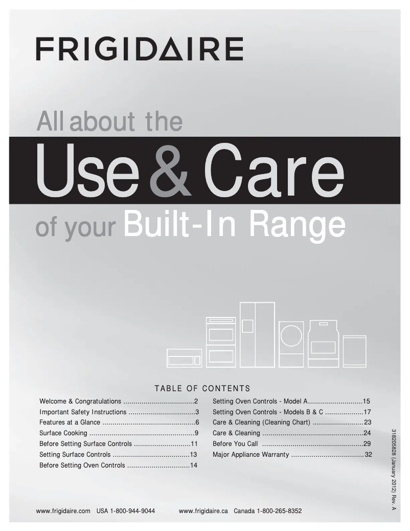 Imagen de la primera página del manual del dispositivo FFES3025LS