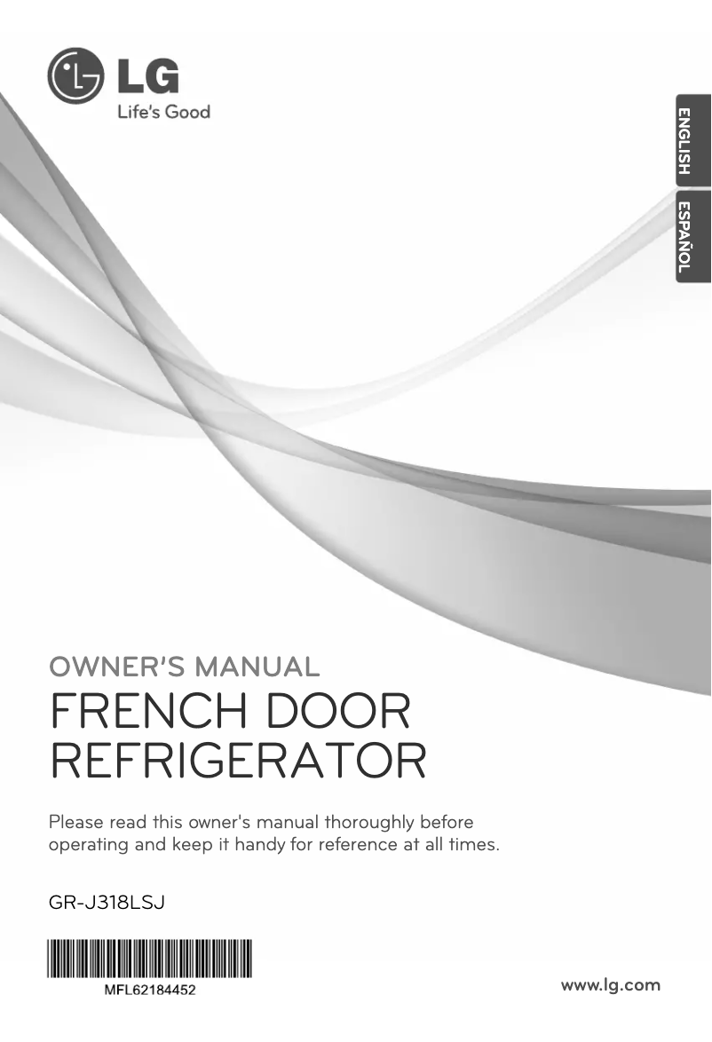 Página nº 1 - Manual de usuario LG GR-J318LSJ