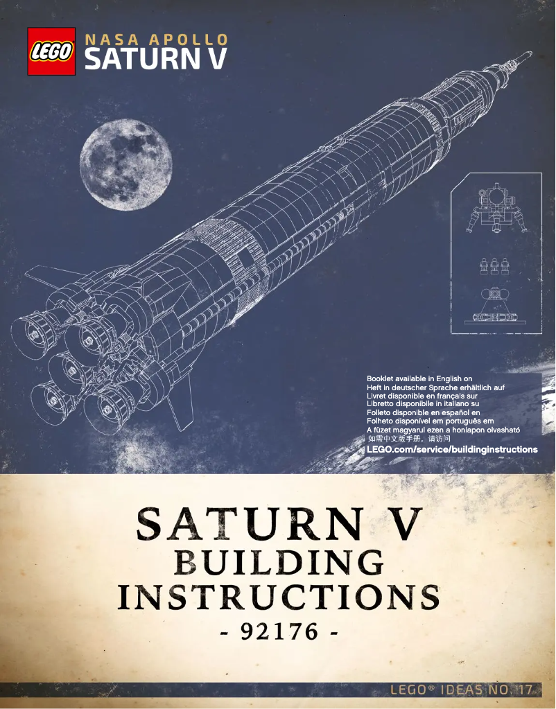 Página 1 del manual Instrucciones visuales Lego Ideas 92176