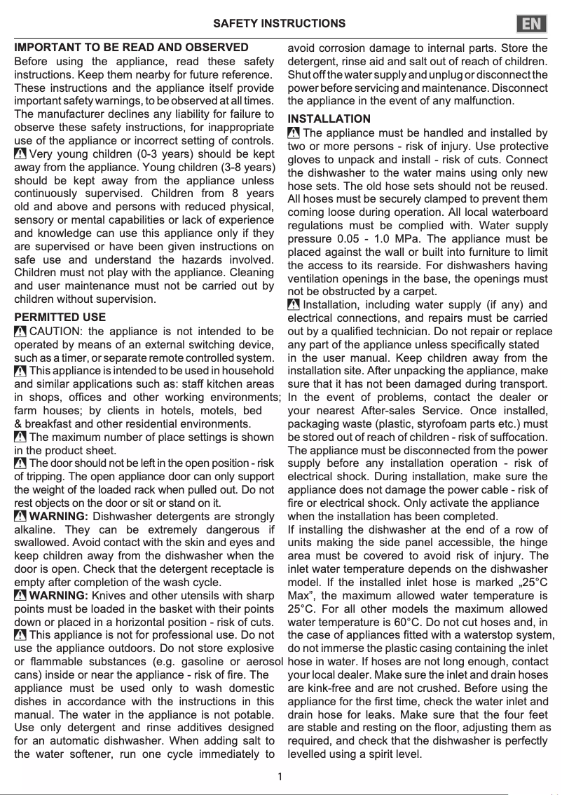 Imagen de la primera página del manual del dispositivo HIC 3C41 CW