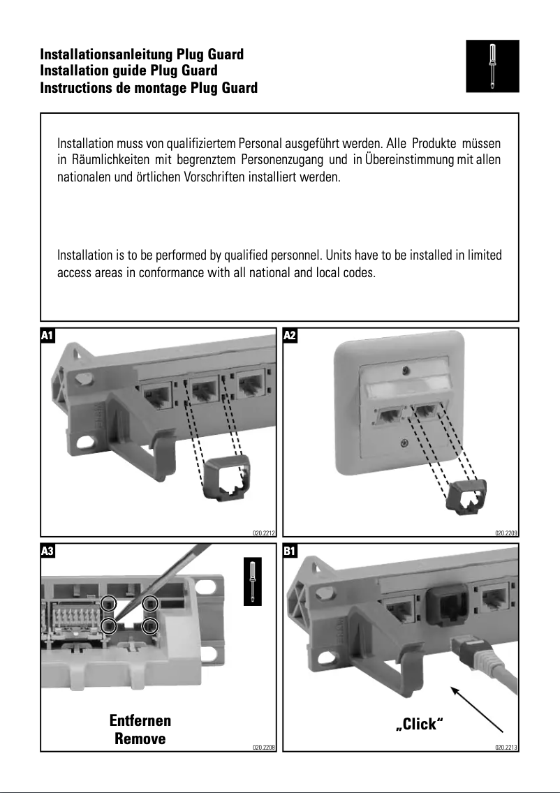 Imagen de la primera página del manual del dispositivo R304826