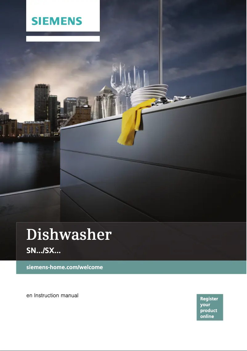 Página 1 del manual Manual de usuario Siemens SN278I01TG