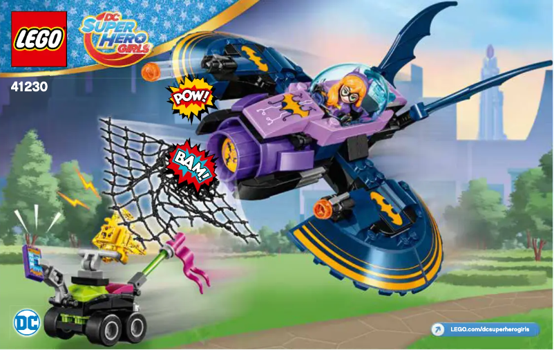 Página 1 del manual Manual de usuario Lego DC Super Hero Girls 41230