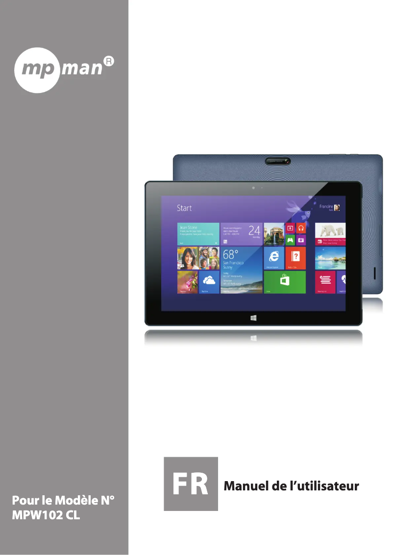 Imagen de la primera página del manual del dispositivo MPW 102 CL