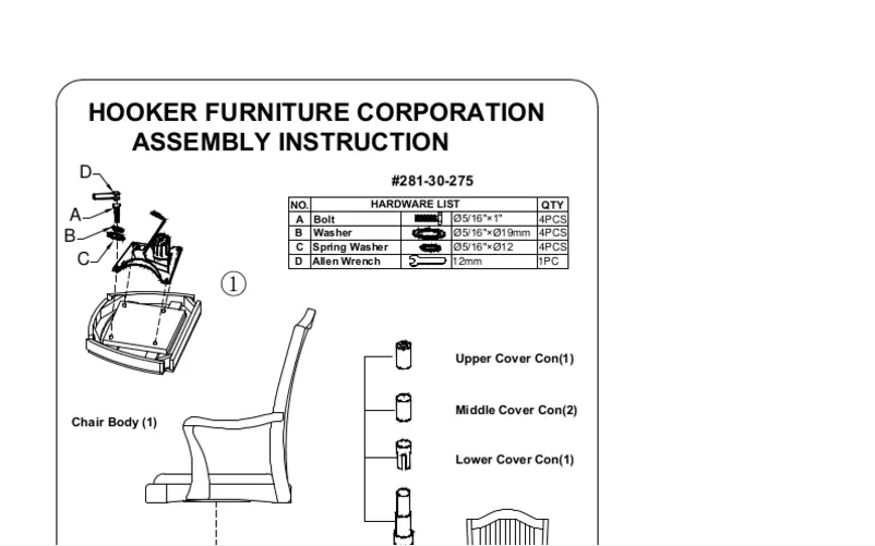 Página 1 del manual Manual de usuario Hooker 281-30-275