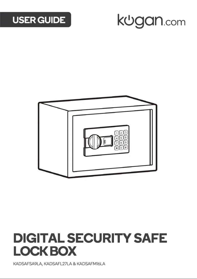 Página 1 del manual Manual de usuario Kogan KADSAFSA9LA