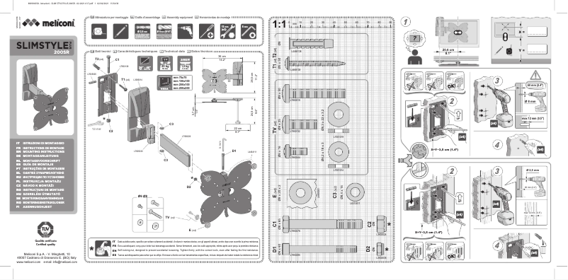 Imagen de la primera página del manual del dispositivo Slimstyle Plus 200 SR
