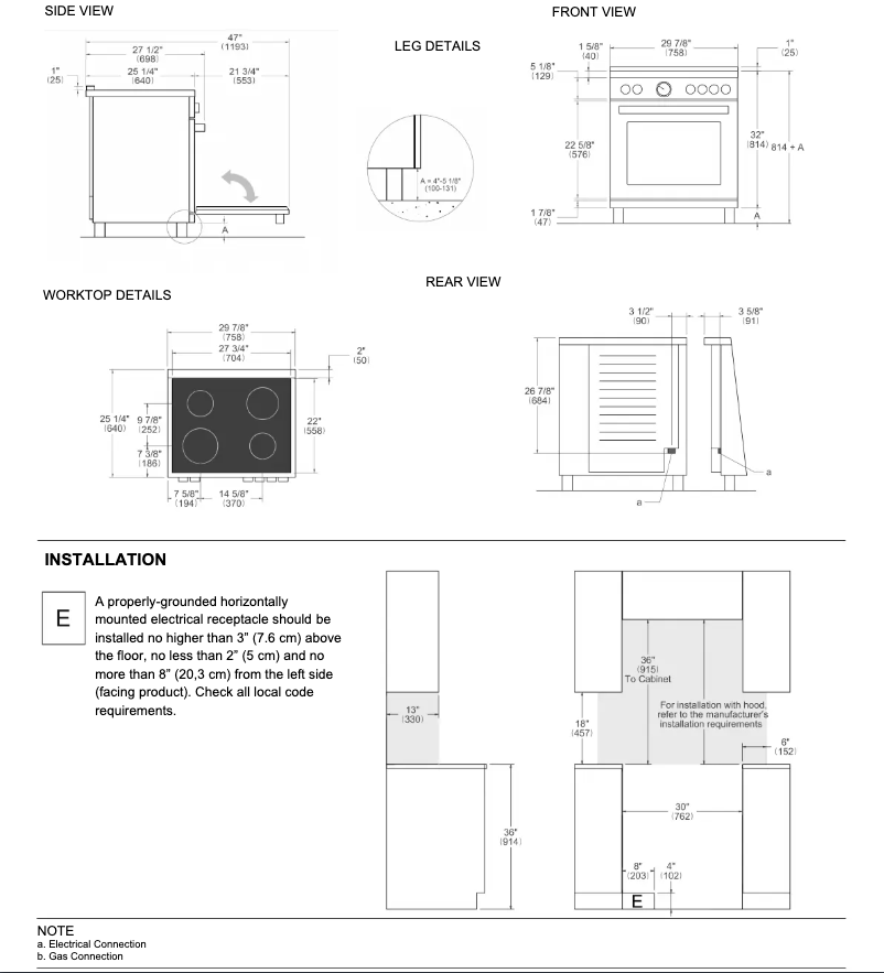 Imagen de la primera página del manual del dispositivo MAS304CEMXV