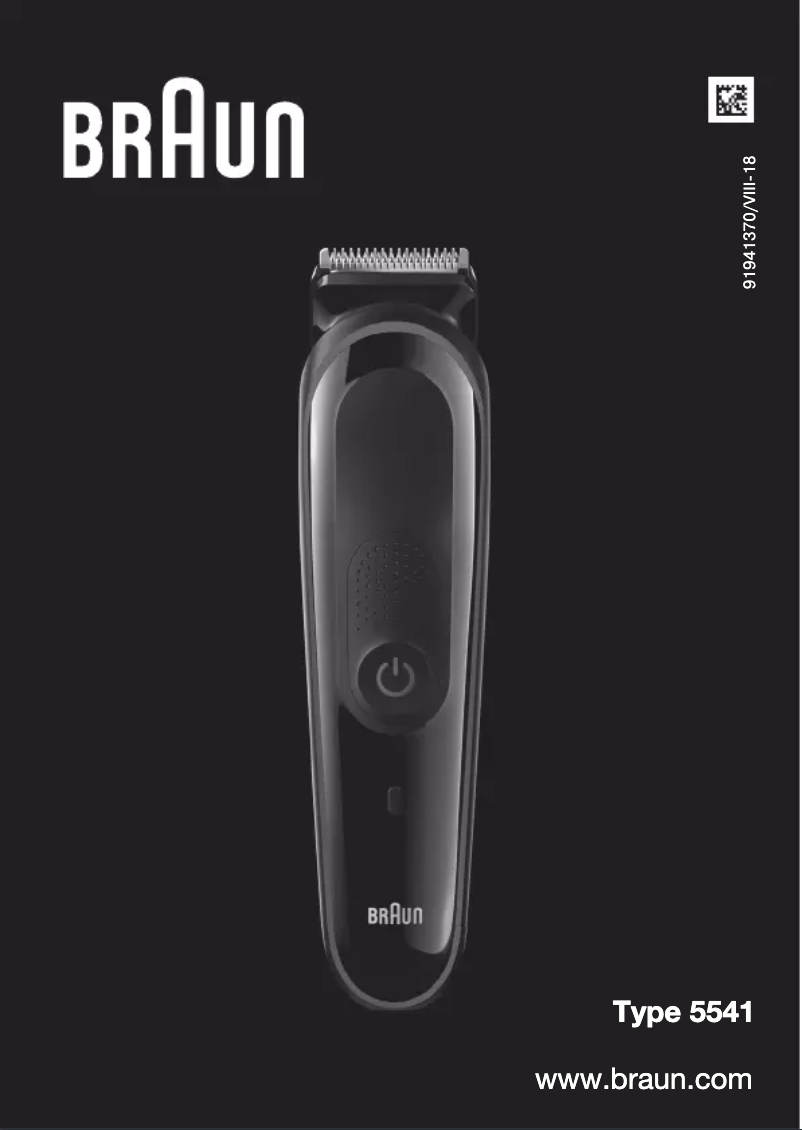 Página 1 del manual Manual de usuario Braun MGK 5045