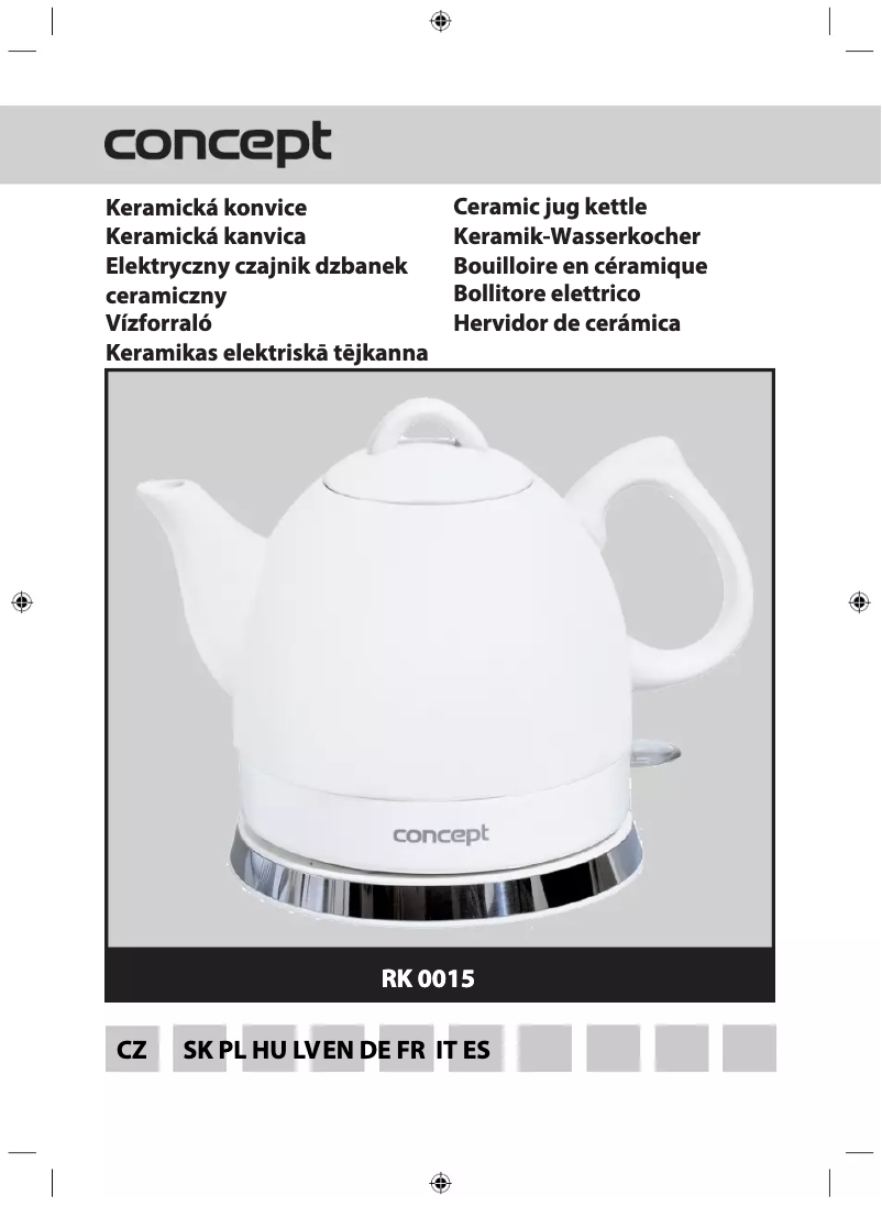 Imagen de la primera página del manual del dispositivo RK0015