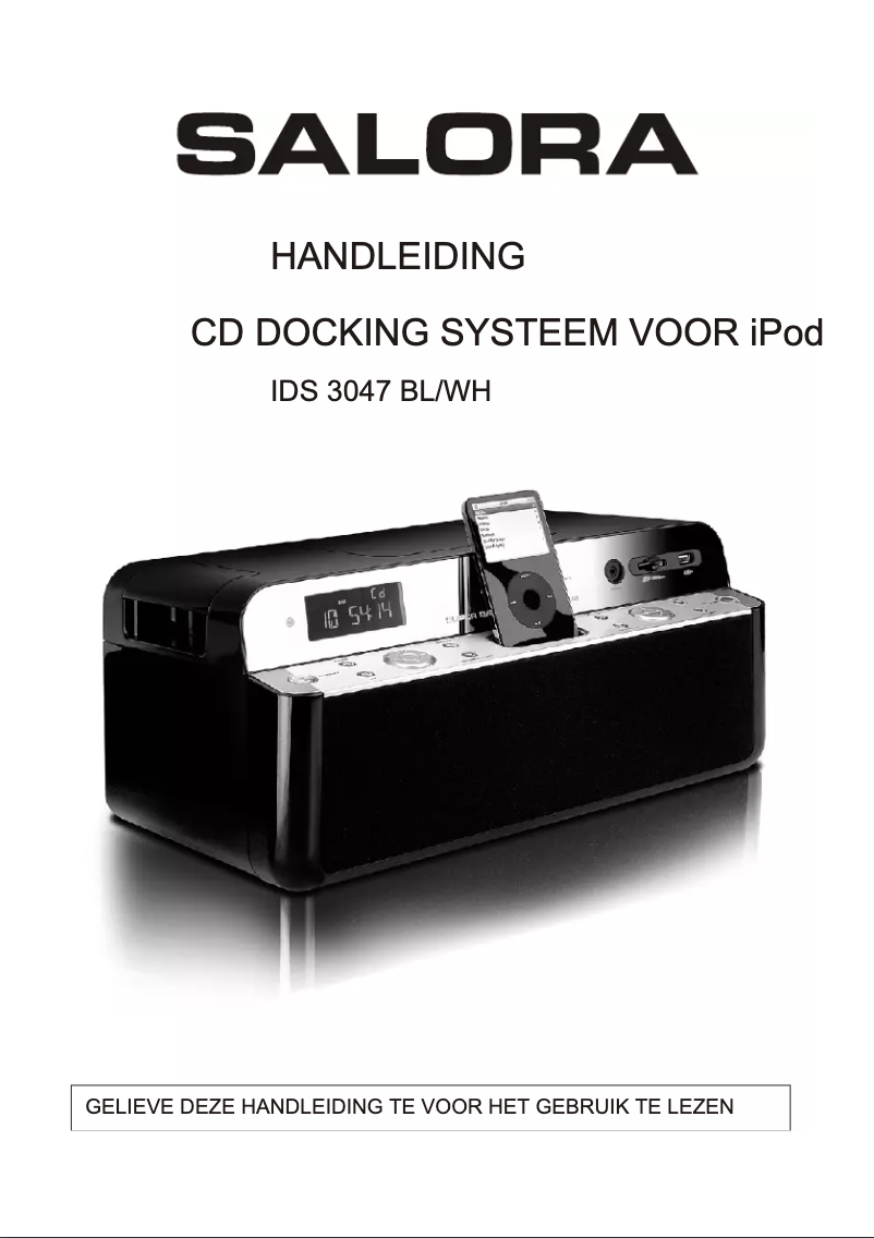 Imagen de la primera página del manual del dispositivo IDS3047BL-WH