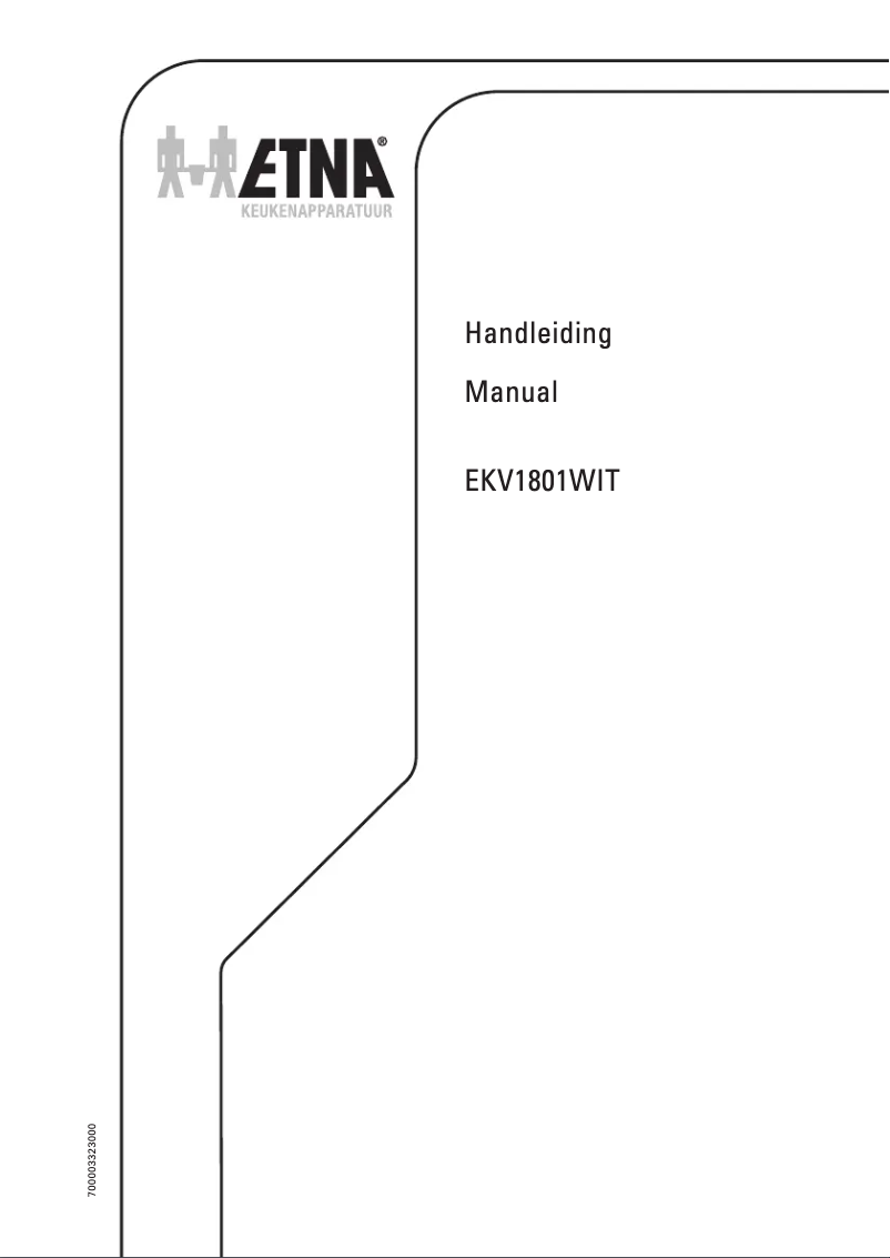 Imagen de la primera página del manual del dispositivo EKV1801WIT