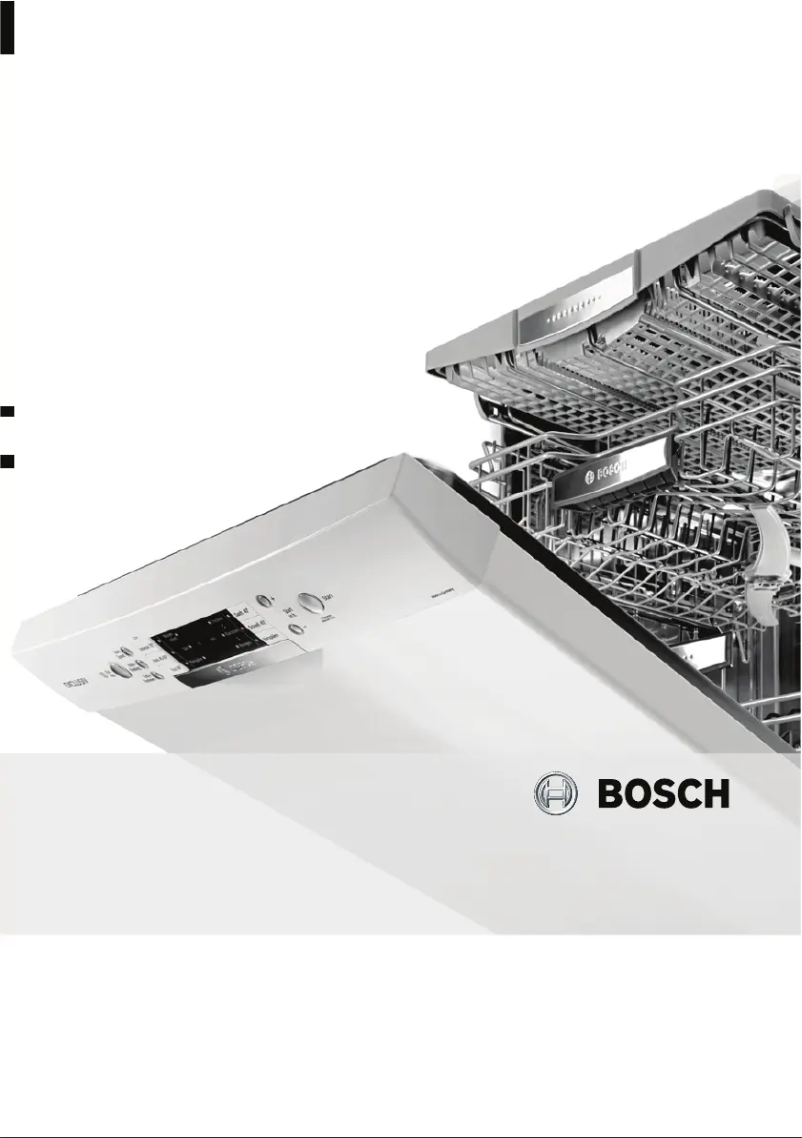Página 1 del manual Manual de usuario Bosch SGS53E02EU