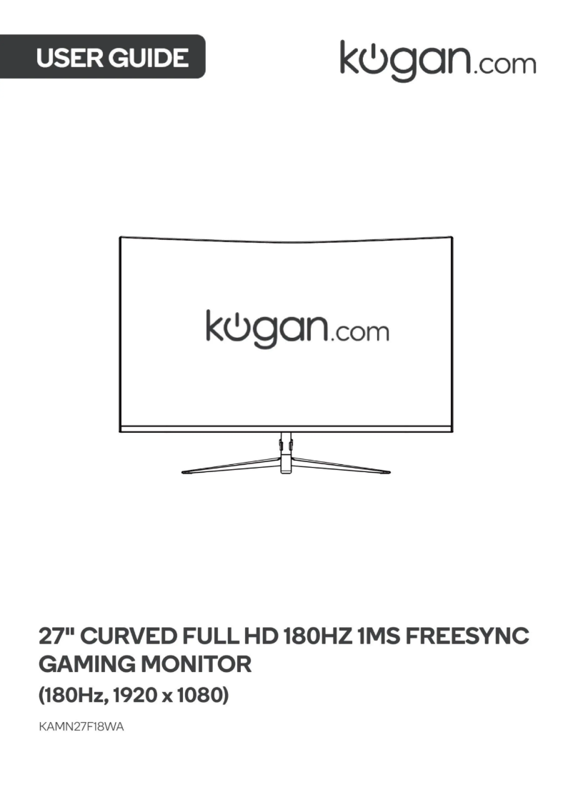 Página 1 del manual Manual de usuario Kogan KAMN27F18WA