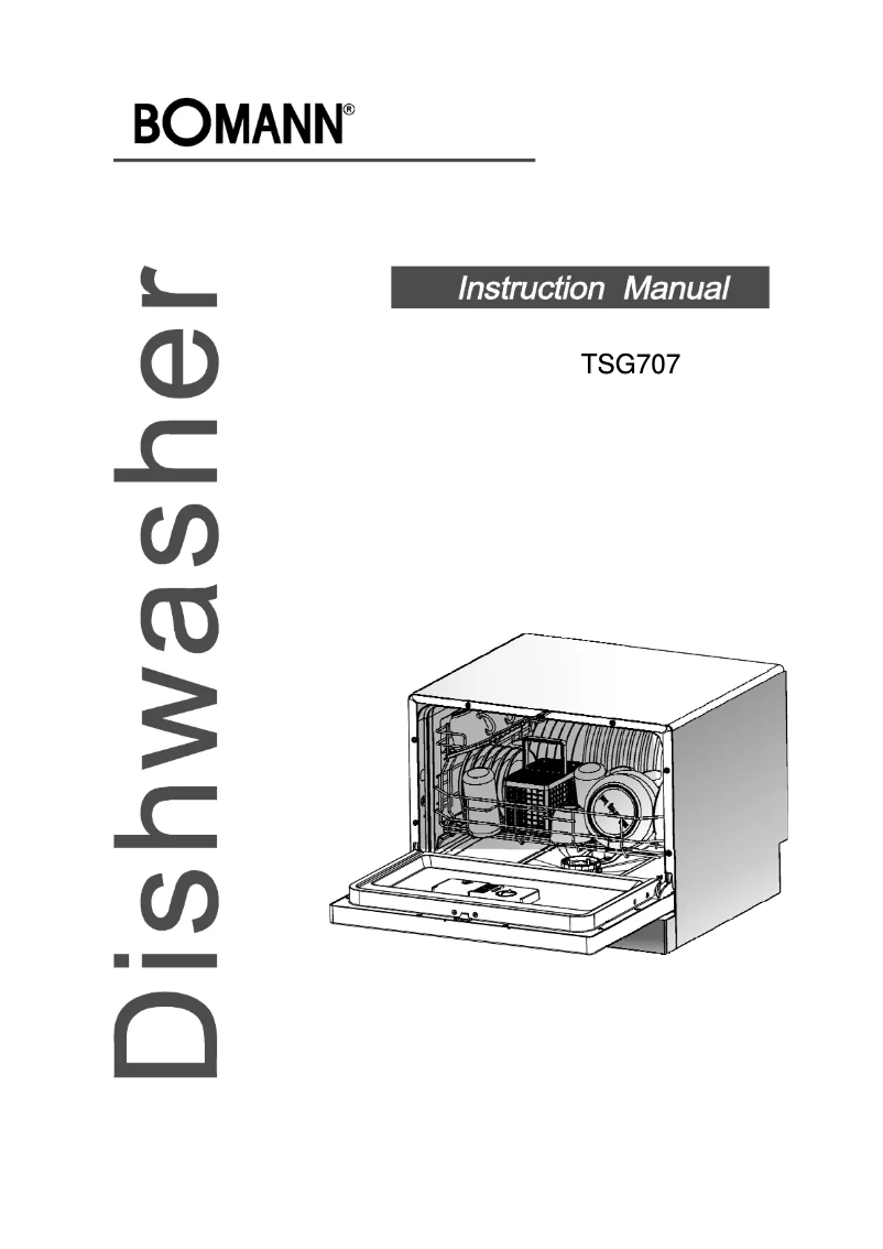 Imagen de la primera página del manual del dispositivo TSG 707