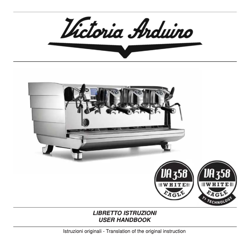 Página 1 del manual Manual de usuario Victoria Arduino White Eagle T3