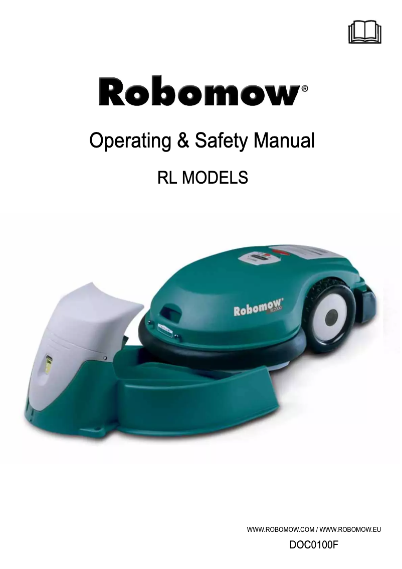 Página 1 del manual Manual de usuario Robomow RL855