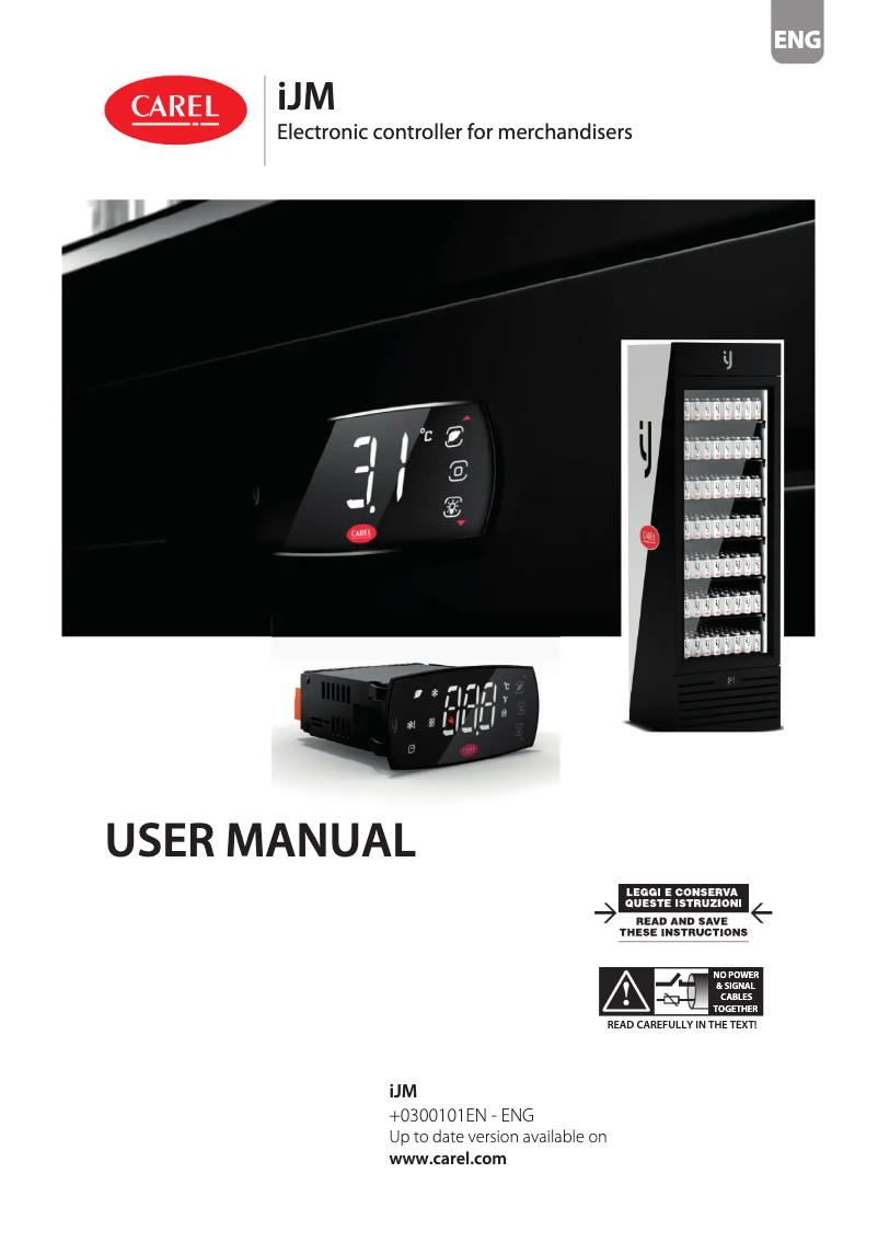 Imagen de la primera página del manual del dispositivo iJM