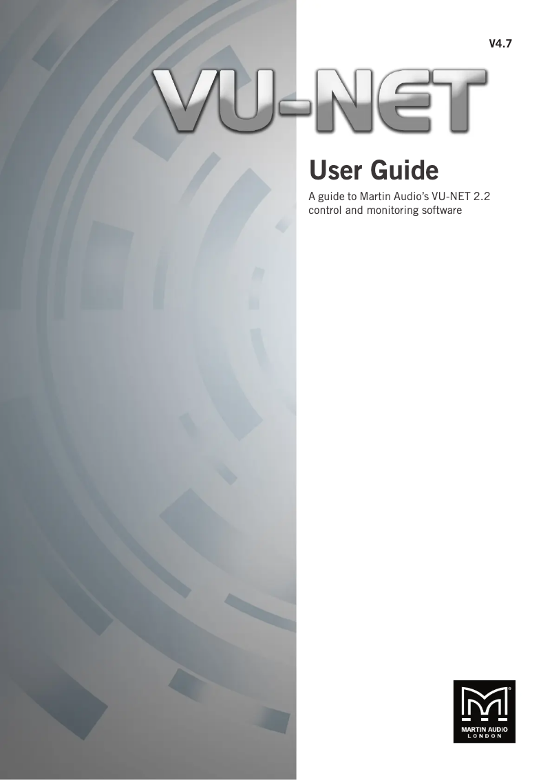 Imagen de la primera página del manual del dispositivo VU-NET 2.2.0