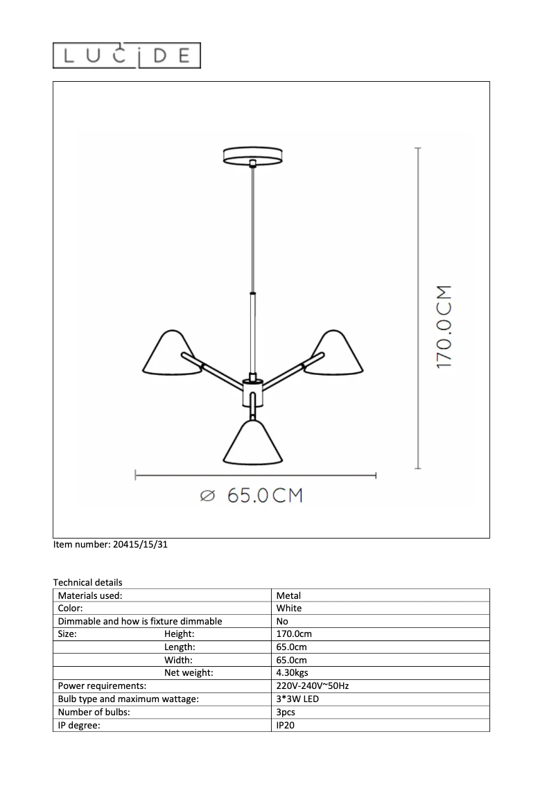Imagen de la primera página del manual del dispositivo Devon