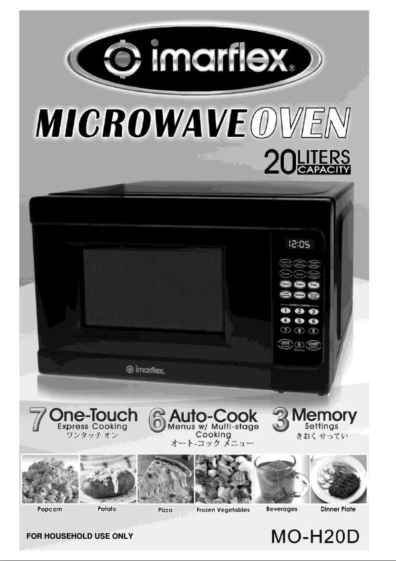 Página nº 1 - Manual de usuario Imarflex MO-H20D