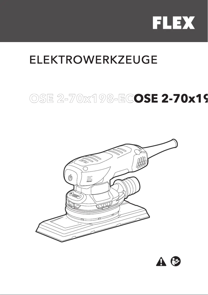 Página 1 del manual Manual de usuario Flex OSE 2-70x198-EC