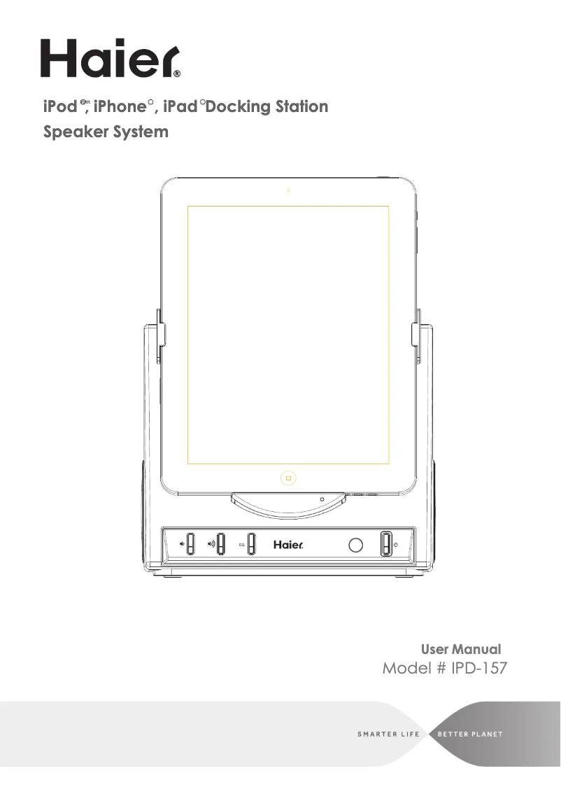 Imagen de la primera página del manual del dispositivo IPD-157W