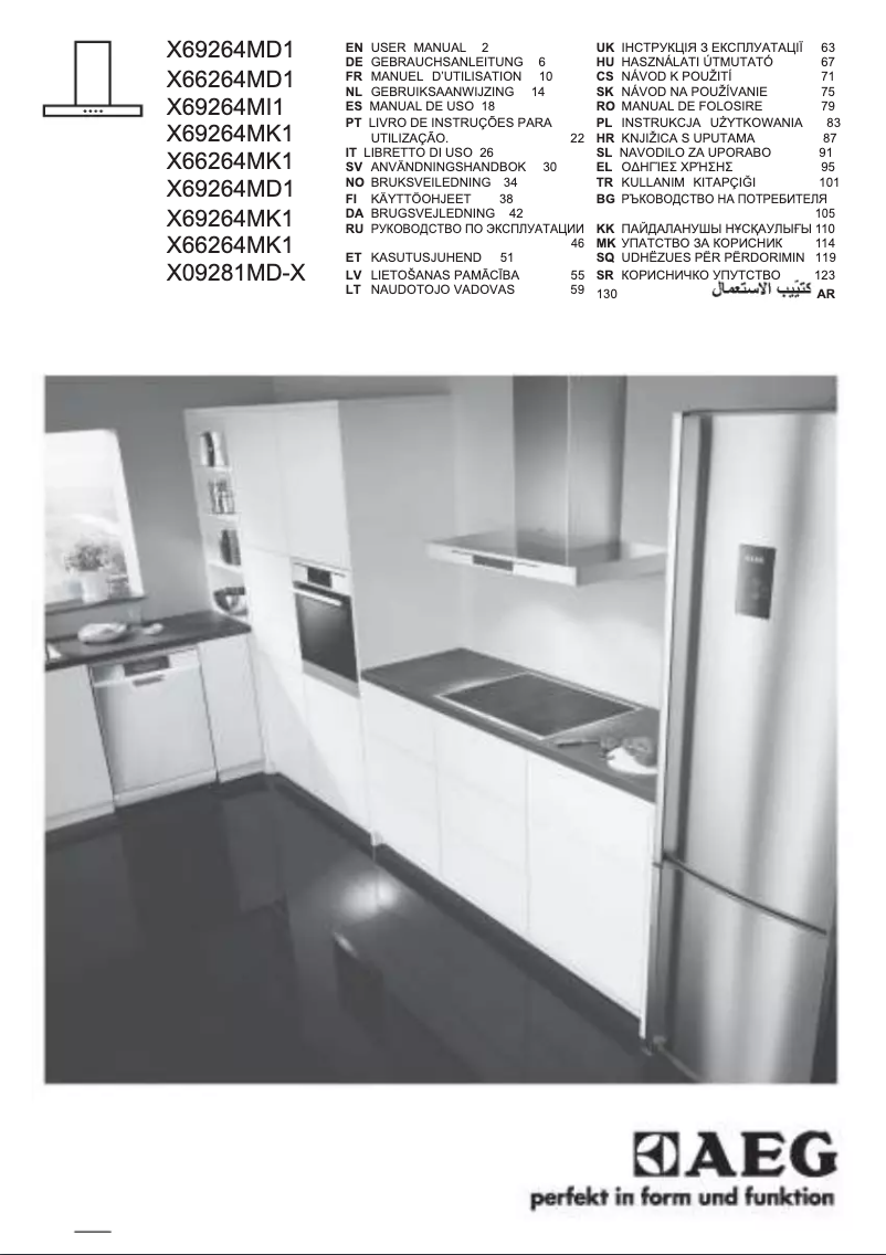 Imagen de la primera página del manual del dispositivo X09281MD-X