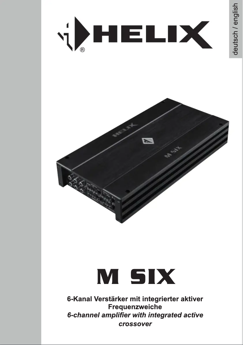 Imagen de la primera página del manual del dispositivo M SIX