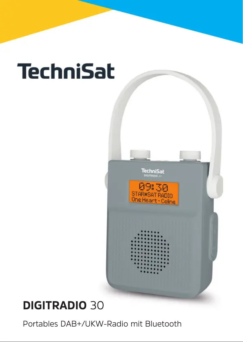 Imagen de la primera página del manual del dispositivo DigitRadio 30