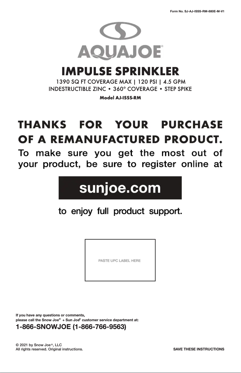 Imagen de la primera página del manual del dispositivo AJ-ISSS-RM