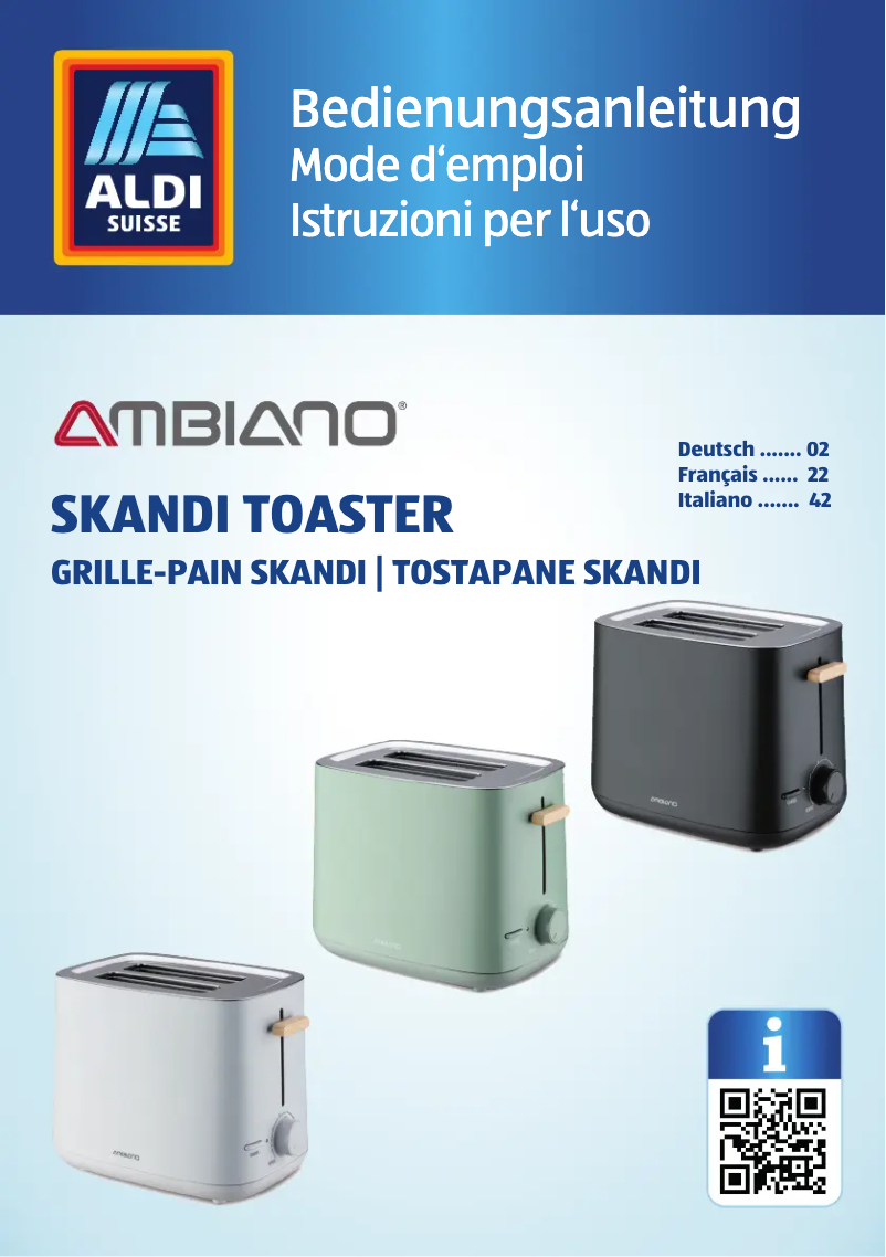 Página 1 del manual Manual de usuario Ambiano GT-TSD-EDS-11