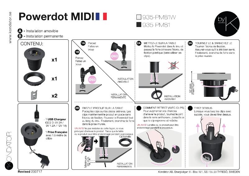 Imagen de la primera página del manual del dispositivo 935-PM81