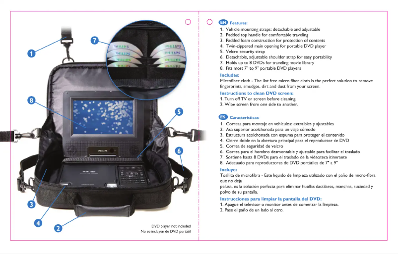Imagen de la primera página del manual del dispositivo SVC4004W