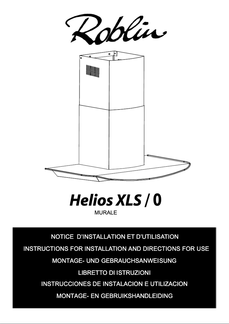Imagen de la primera página del manual del dispositivo Helios XLS